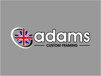 Adams Custom Framing logo design by cintoko