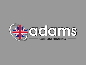 Adams Custom Framing logo design by cintoko