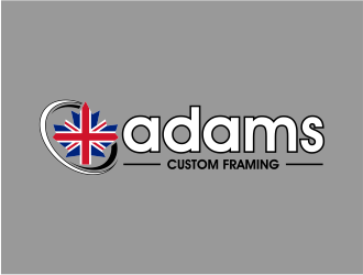 Adams Custom Framing logo design by cintoko