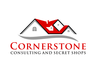 Cornerstone Consulting and Secret Shops logo design by logitec