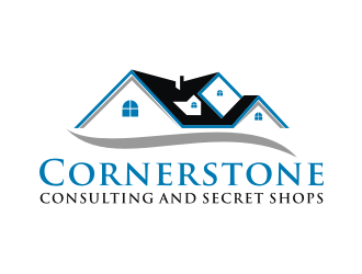 Cornerstone Consulting and Secret Shops logo design by logitec