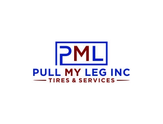 Pull My Leg, Inc. Tires & Services logo design by bricton