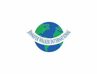 Jennifer Walker International logo design by aflah