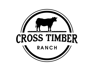 Cross Timber Ranch - CTR logo design by JessicaLopes