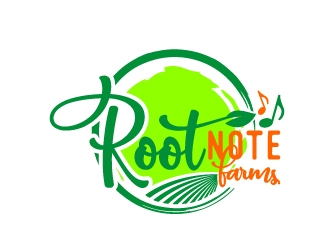 Root Note Farms logo design by jishu