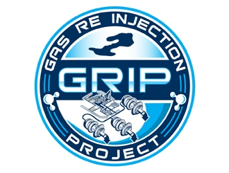 Gas Re Injection Project logo design by MAXR