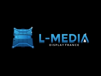 L-MEDIA Display France logo design by naldart