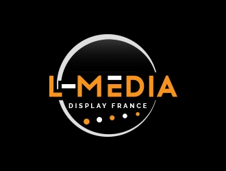 L-MEDIA Display France logo design by fawadyk