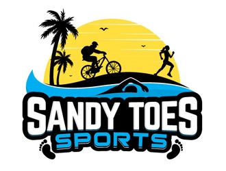 Sandy toes sports logo design by gogo