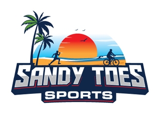 Sandy toes sports logo design by gogo