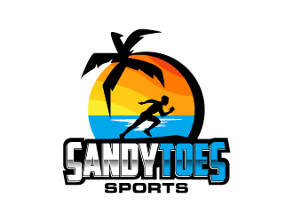 Sandy toes sports logo design by torresace