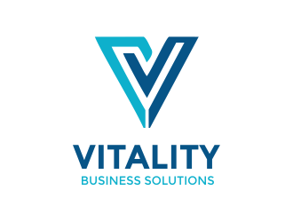 Vitality Business Solutions logo design by Girly