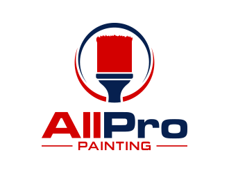 All Pro Painting logo design by lexipej