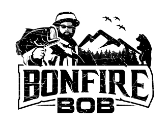 Bonfire Bob logo design by abss