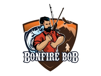 Bonfire Bob logo design by frontrunner