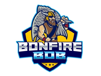 Bonfire Bob logo design by DreamLogoDesign
