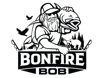 Bonfire Bob logo design by Suvendu