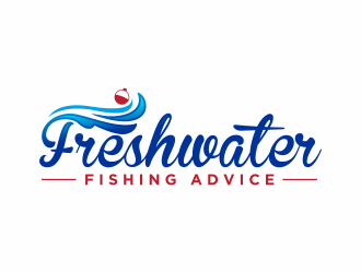 Freshwater Fishing Advice logo design by hidro