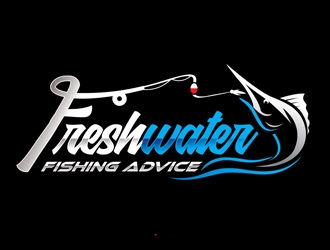 Freshwater Fishing Advice logo design by gogo