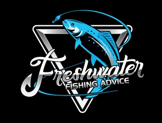 Freshwater Fishing Advice logo design by gogo