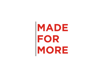 Made For More logo design by Diancox