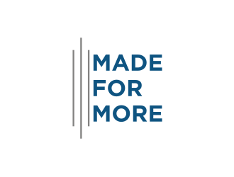 Made For More logo design by Diancox