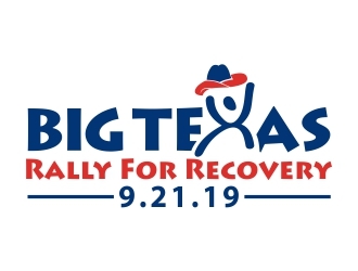 Big Texas Rally For Recovery logo design by dibyo
