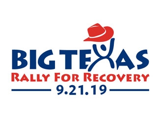 Big Texas Rally For Recovery logo design by kingfisher