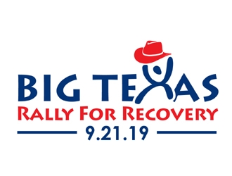 Big Texas Rally For Recovery logo design by MAXR