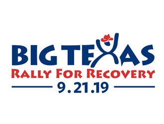 Big Texas Rally For Recovery logo design by LogoInvent