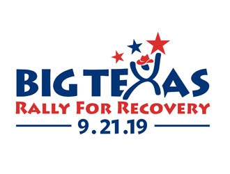 Big Texas Rally For Recovery logo design by LogoInvent