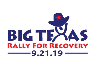 Big Texas Rally For Recovery logo design by rujani