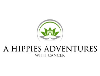 A Hippies Adventures with Cancer logo design by jetzu