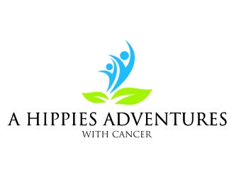 A Hippies Adventures with Cancer logo design by jetzu