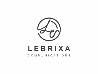 Lebrixa Communications logo design by Razzi