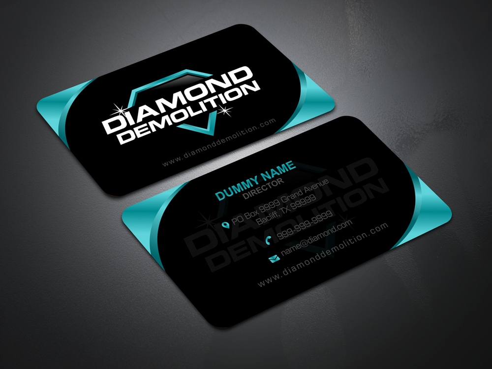 DIAMOND DEMOLITION logo design by aRBy