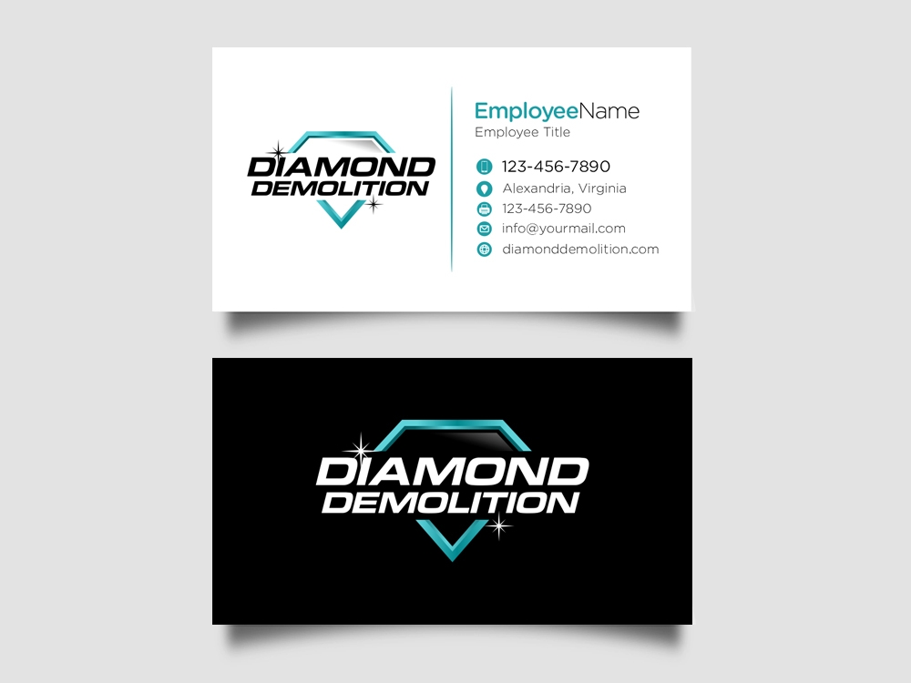 DIAMOND DEMOLITION logo design by Realistis