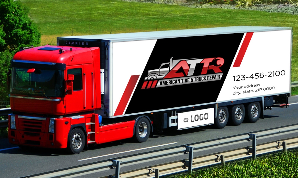 American Tire & Truck Repair Digital Design 48hourslogo