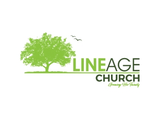 Lineage Church logo design by MarkindDesign