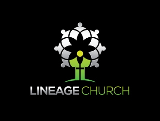 Lineage Church logo design by sanu