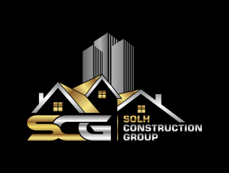 Solh Construction Group  logo design by pakNton