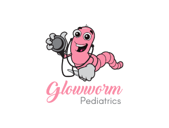 Glowworm Pediatrics logo design by nona