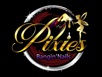 Pixies Banging Nails logo design by nexgen