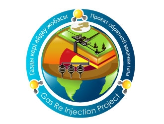 Gas Re Injection Project logo design by Suvendu