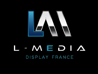 L-MEDIA Display France logo design by axel182