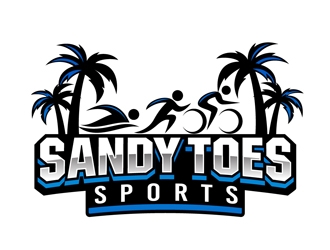 Sandy toes sports logo design by DreamLogoDesign