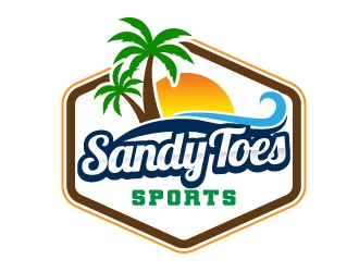 Sandy toes sports logo design by jaize