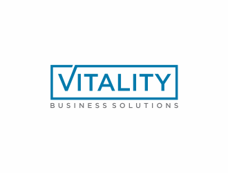 Vitality Business Solutions logo design by santrie