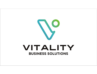 Vitality Business Solutions logo design by logolady