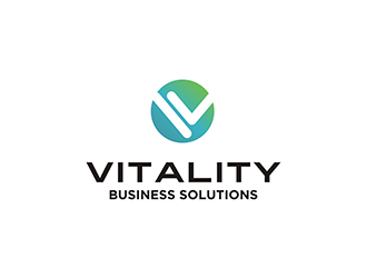 Vitality Business Solutions logo design by logolady
